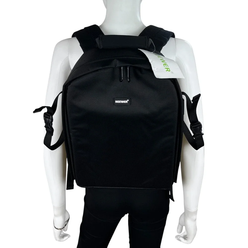Neewer Camera Case‎ Backpack Black Waterproof Protection Shockproof Partition